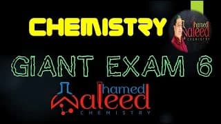 Giant Chemistry Exam Six